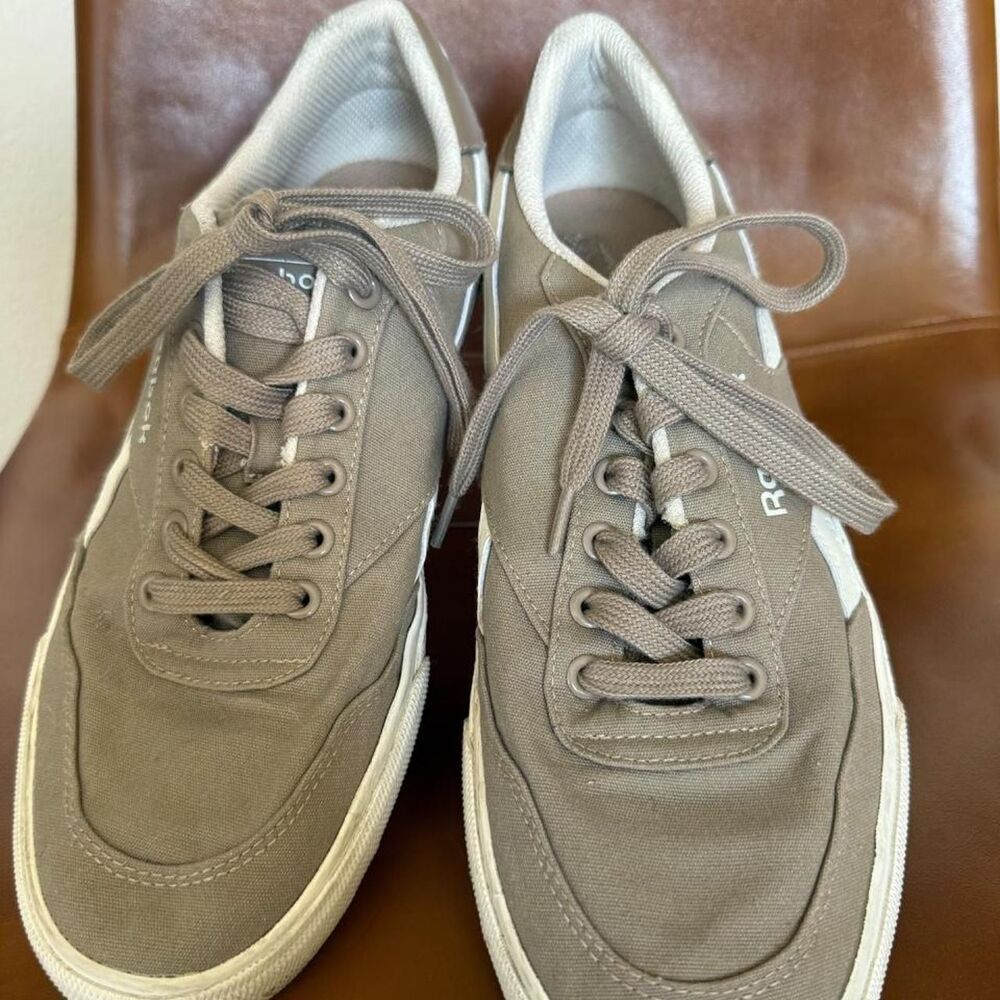 Reebok Men's Grey and Brown Trainers